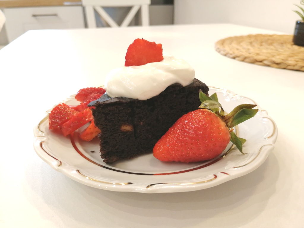 Brownie z fasoli - bez tłuszczu i bez mąki